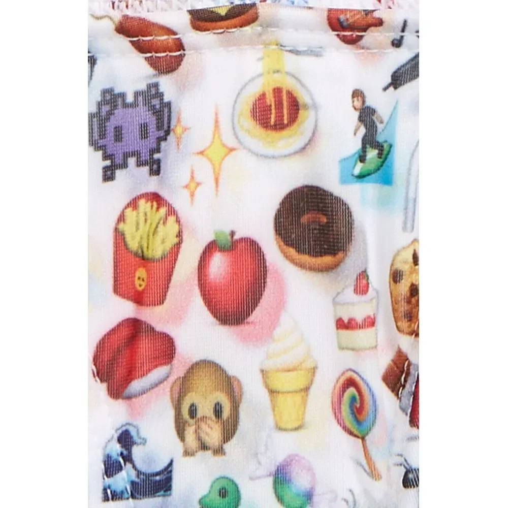 NWT‎ Zara Terez 'Emoji' Two-Piece Swimsuit [Little girls sz 4] #299 NEW